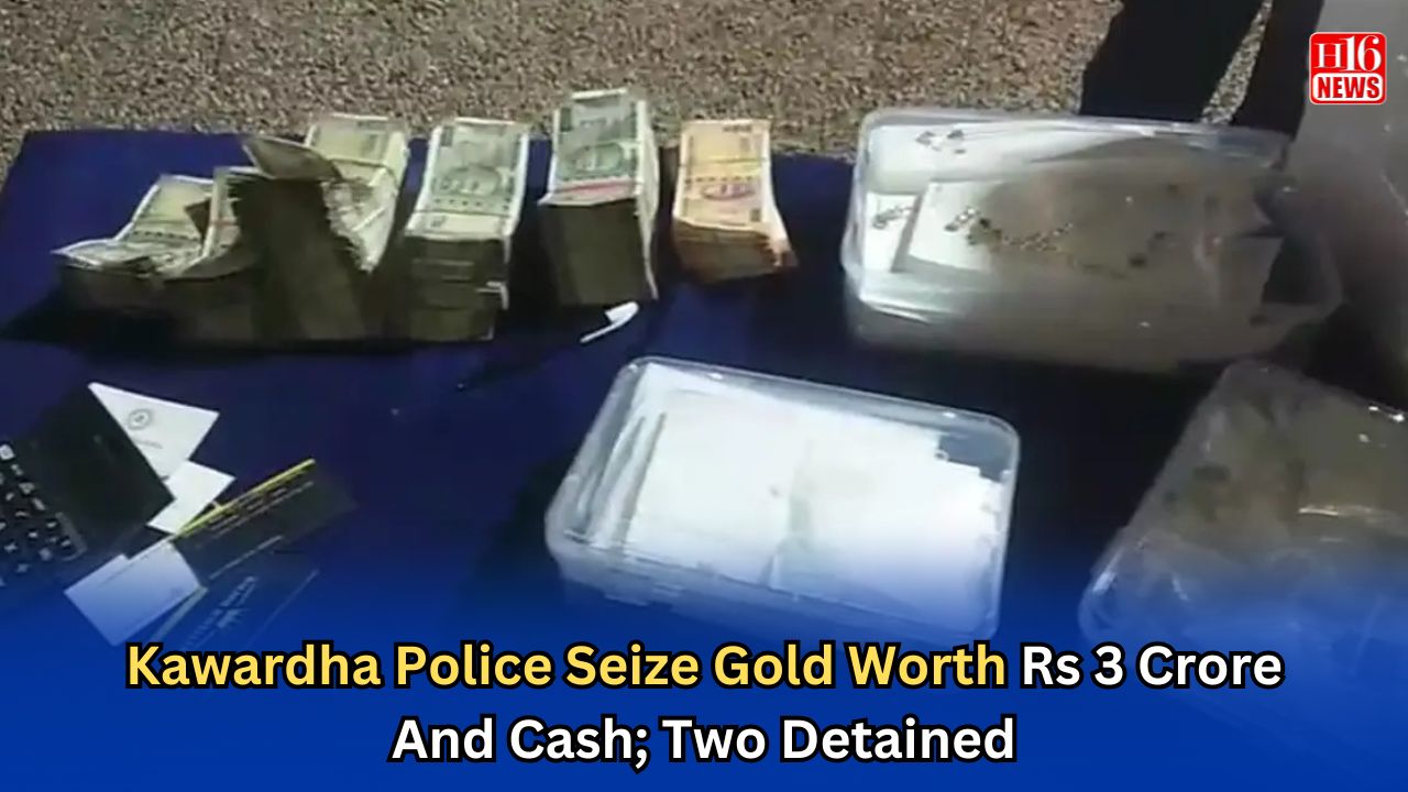 Kawardha Police Seize Gold Worth Rs 3 Crore And Cash; Two Detained